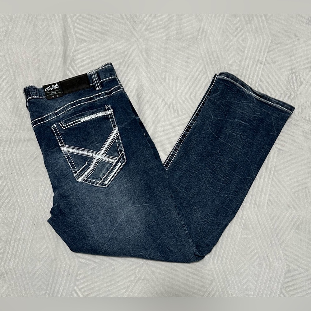 NWT Men’s True Luck Bootcut Jeans Size 40x32